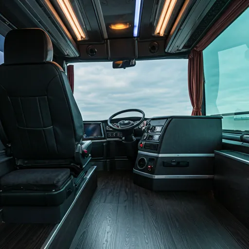Intérieur autocar haut de gamme CDP69