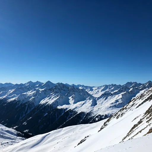 Enfants en classe découverte dans un environnement montagne, neige