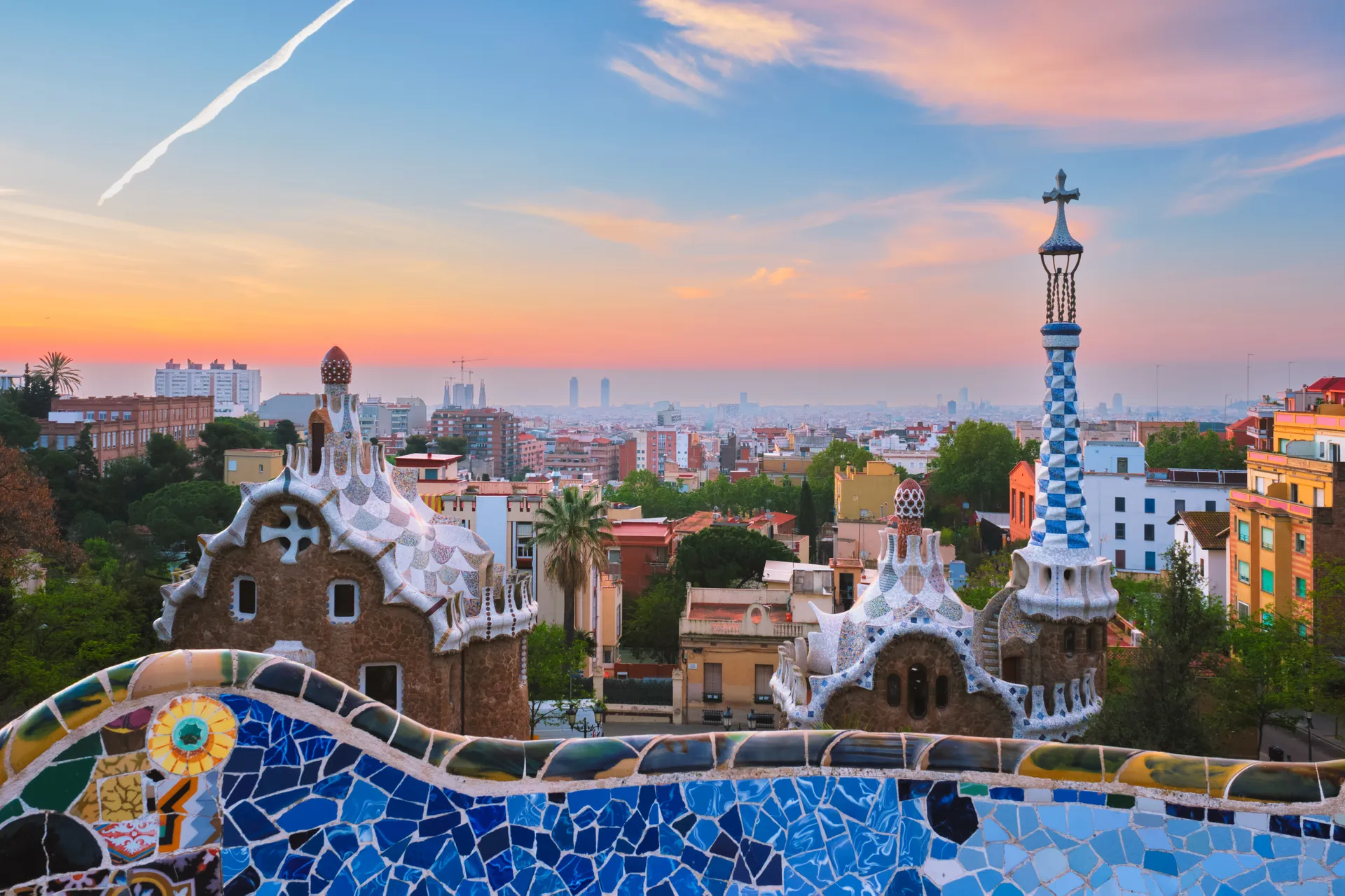 Park Güell, Barcelone — séjours européens