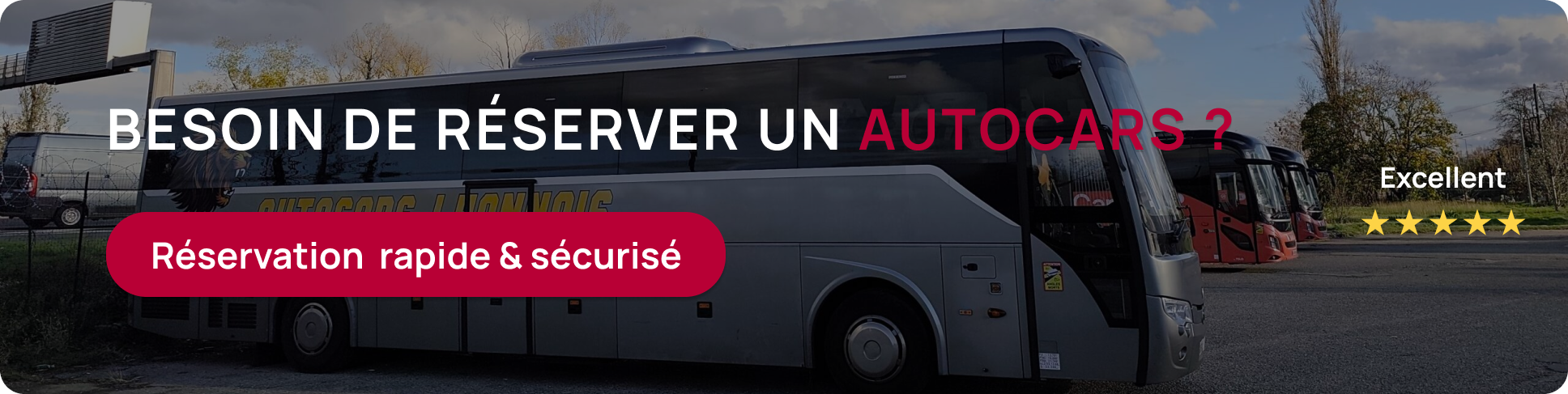 Location autocar Lyon Ain - CDP69