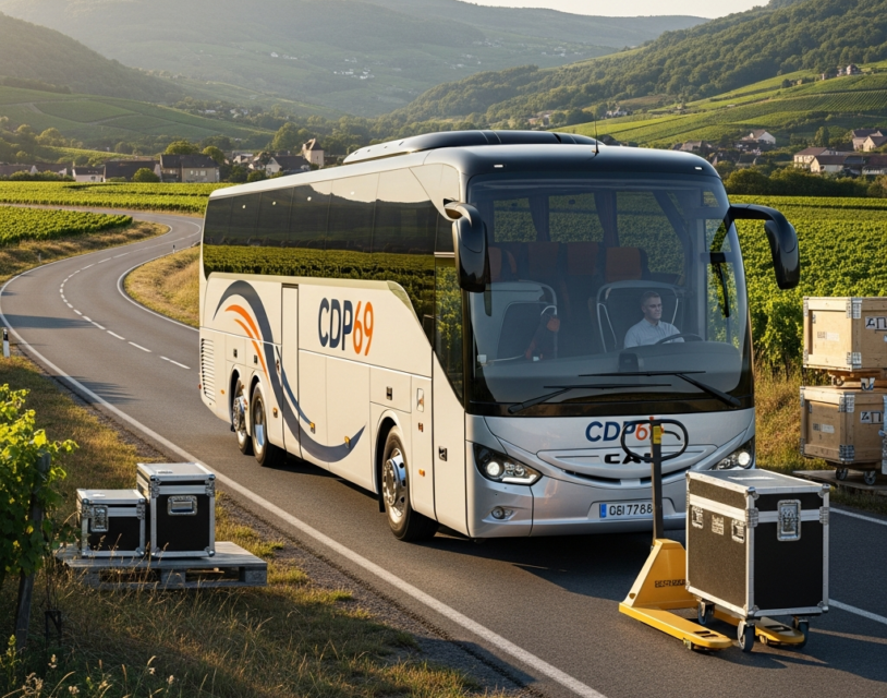 Comment transporter du matériel lourd en autocar de tourisme ?