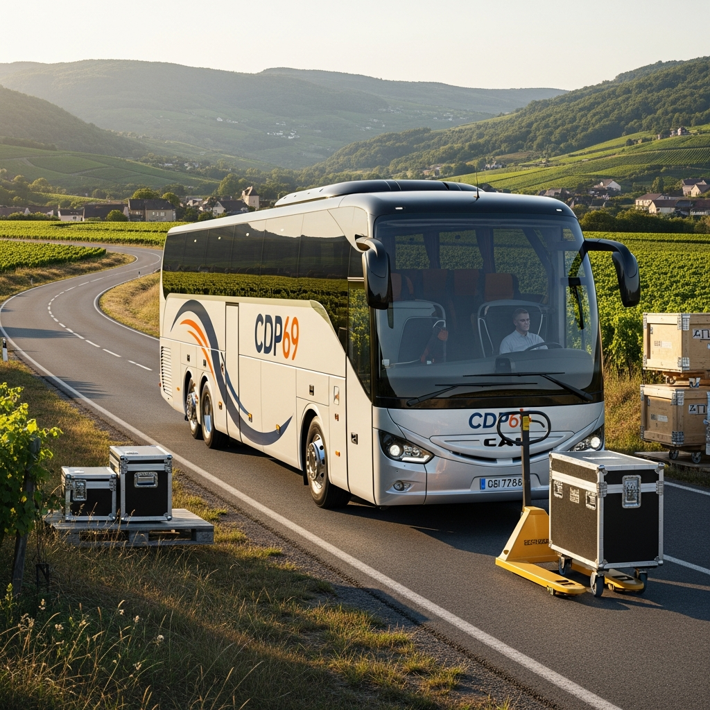 Comment transporter du matériel lourd en autocar de tourisme ?